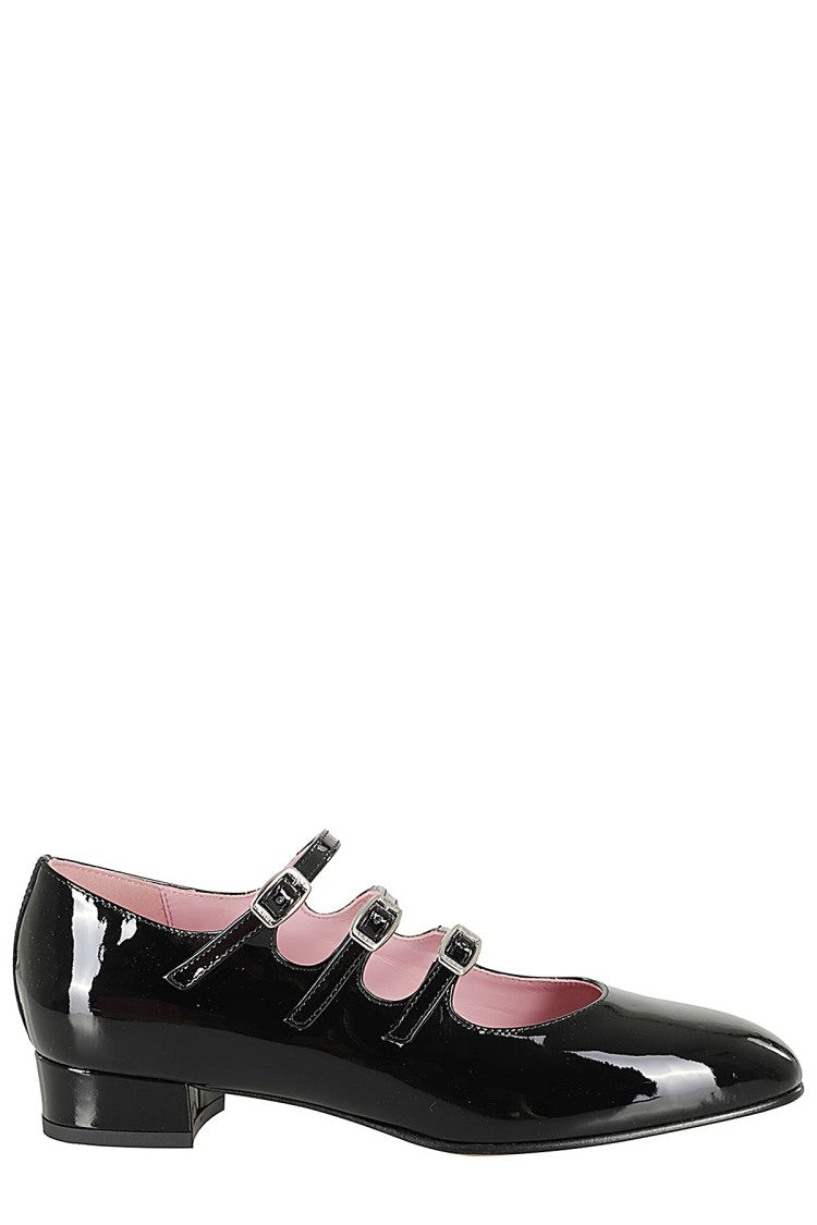 Carel Paris Ariana Black Patent Leather Ballerina