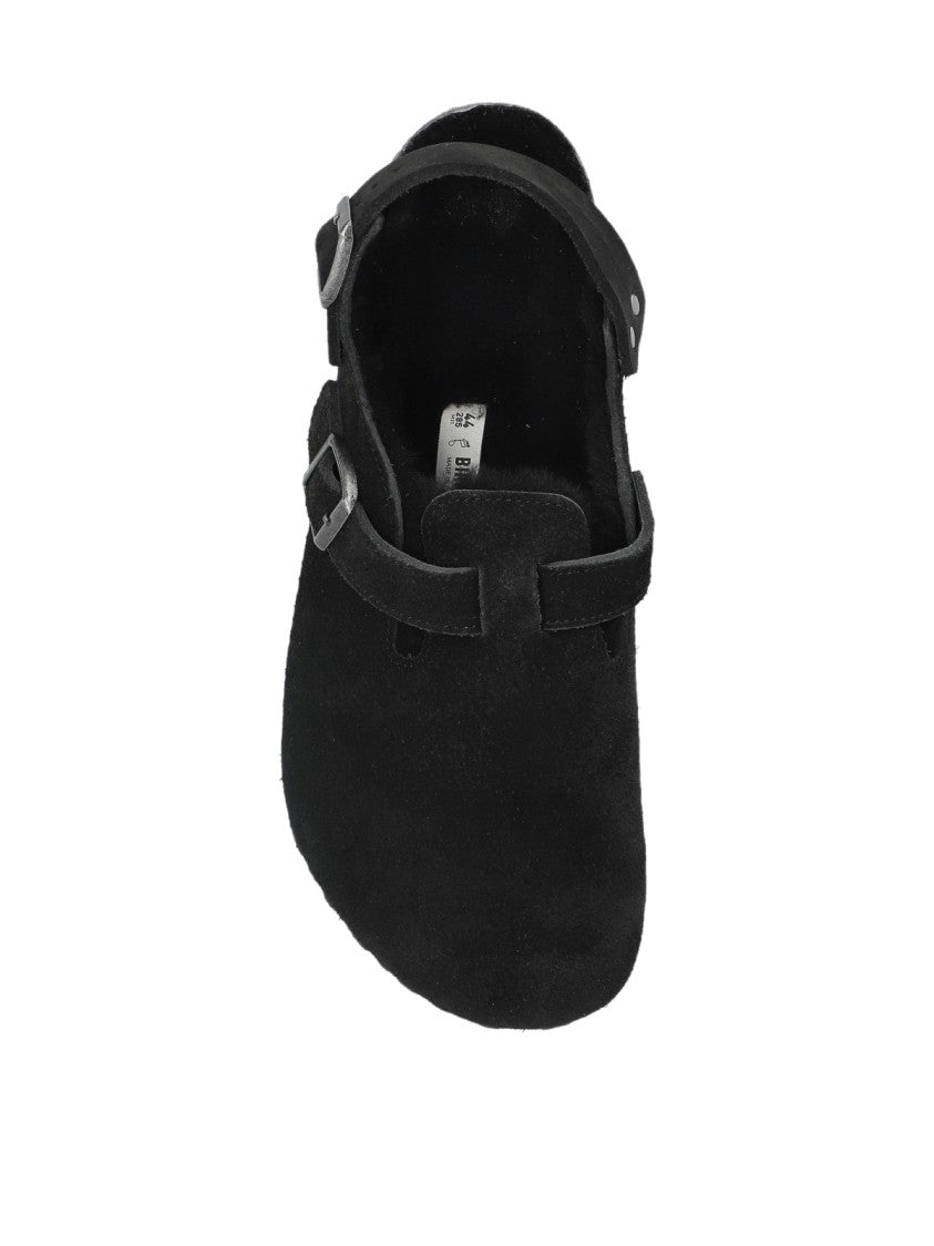 Birkenstock Tokio Shearling Suede Mules