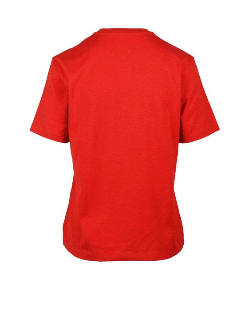 Ferragamo Red Cotton T-Shirt