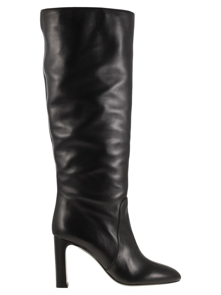 Stuart Weitzman Babette - Leather Tube Boot