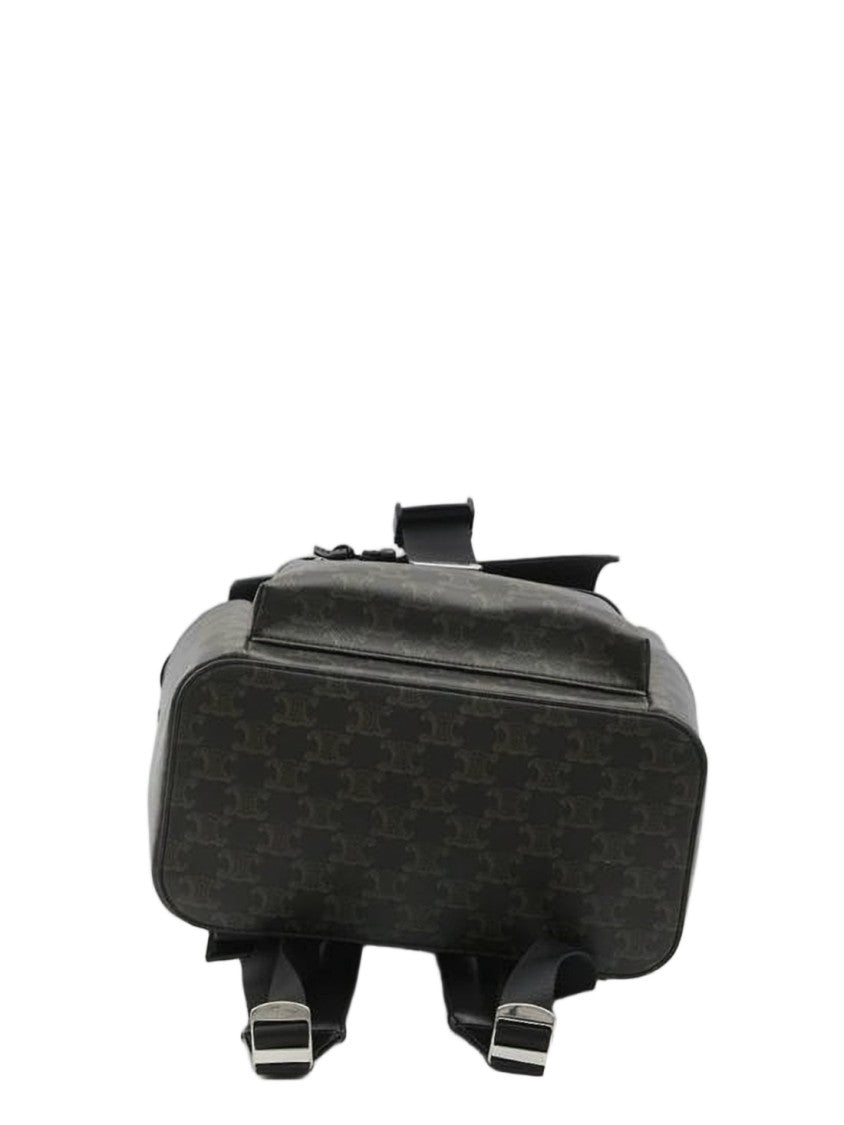 Celine Structured Monogram Canvas Backpack