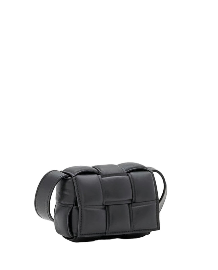 Bottega Veneta Compact Shoulder Bag With Padded Woven Design