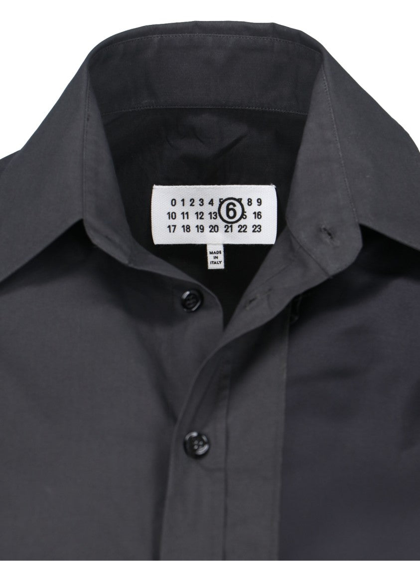 Mm6 By Maison Margiela Classic Shirt – Black