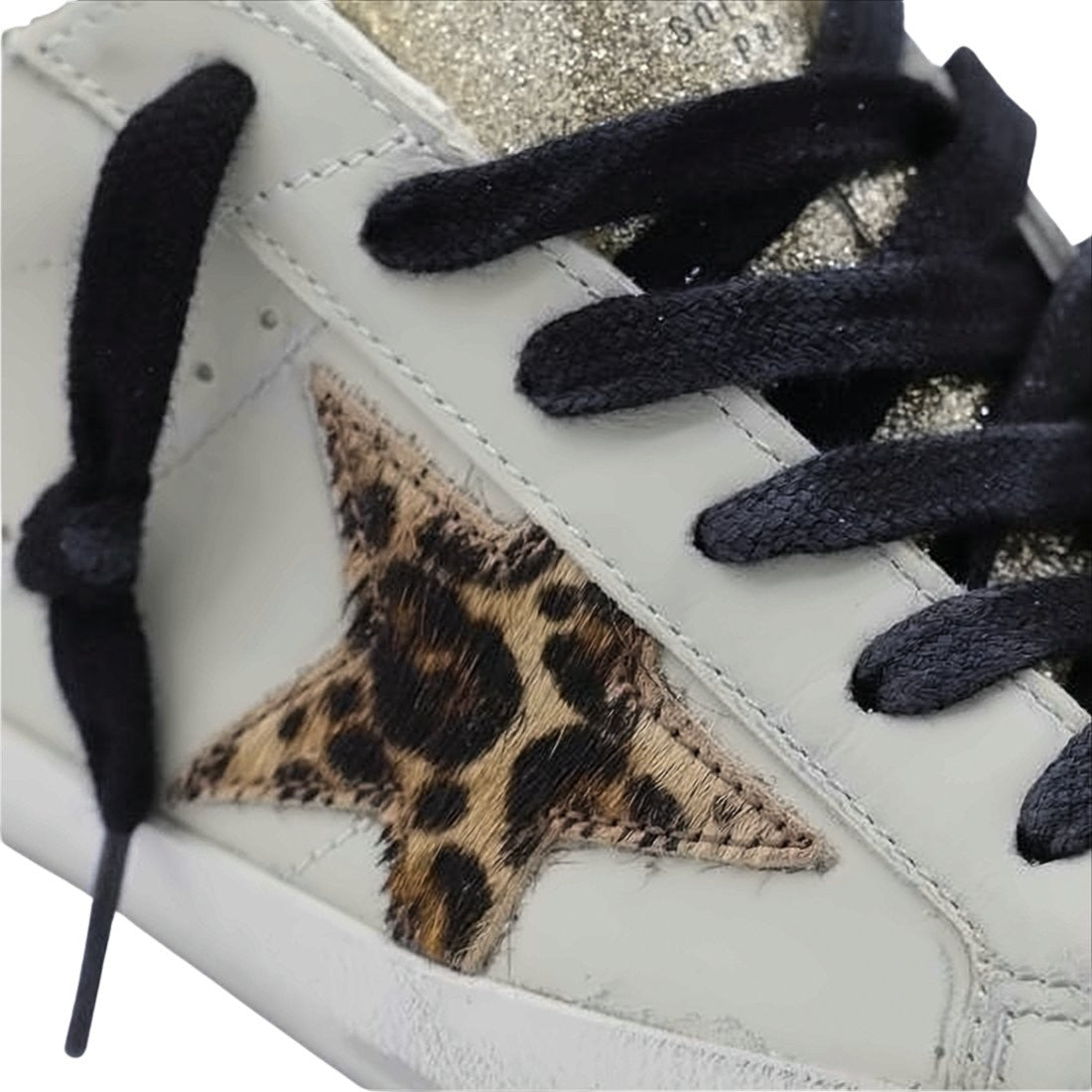 Golden Goose Low-Top Sneakers With Distressed White Leather