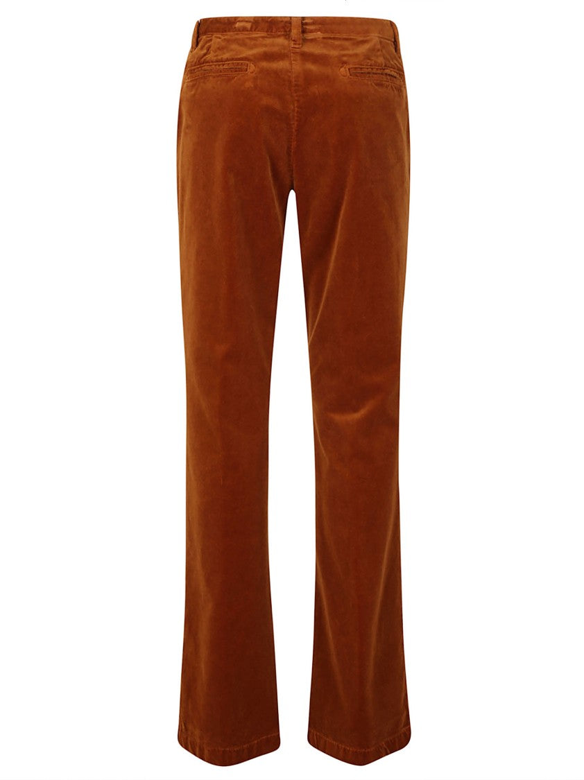 Massimo Alba Classic Straight-Leg Cotton Pants