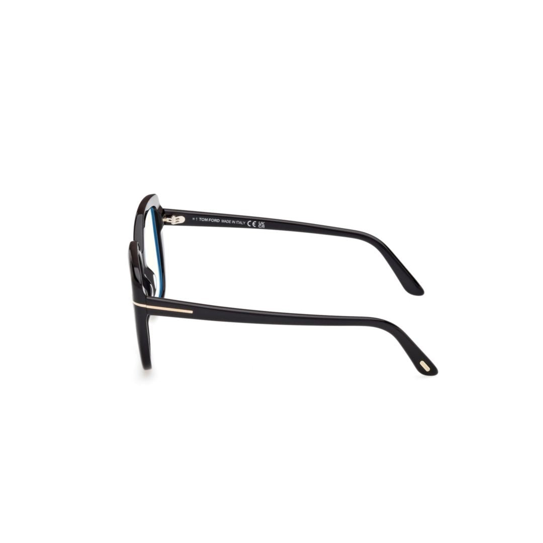 Tom Ford Ft6043-B Oversized Square Frame Acetate Eyeglasses