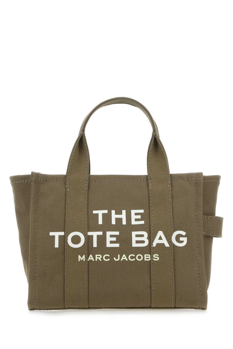 Marc Jacobs Mud Canvas Mini The Tote Bag Handbag