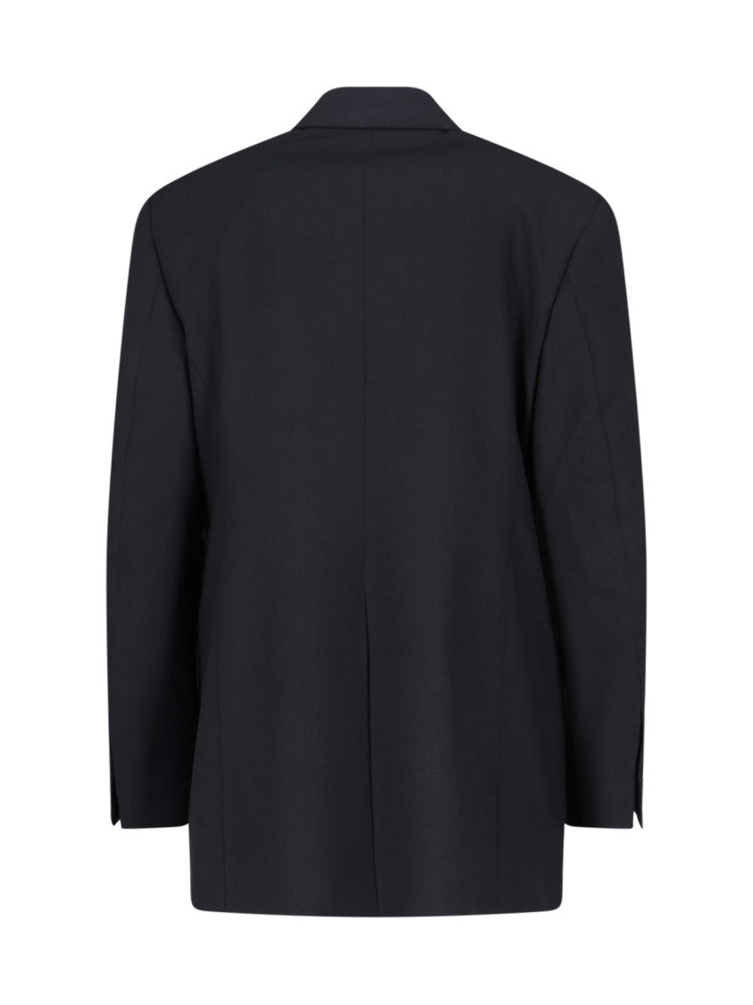 Filippa K “Dani” Double-Breasted Blazer – Black