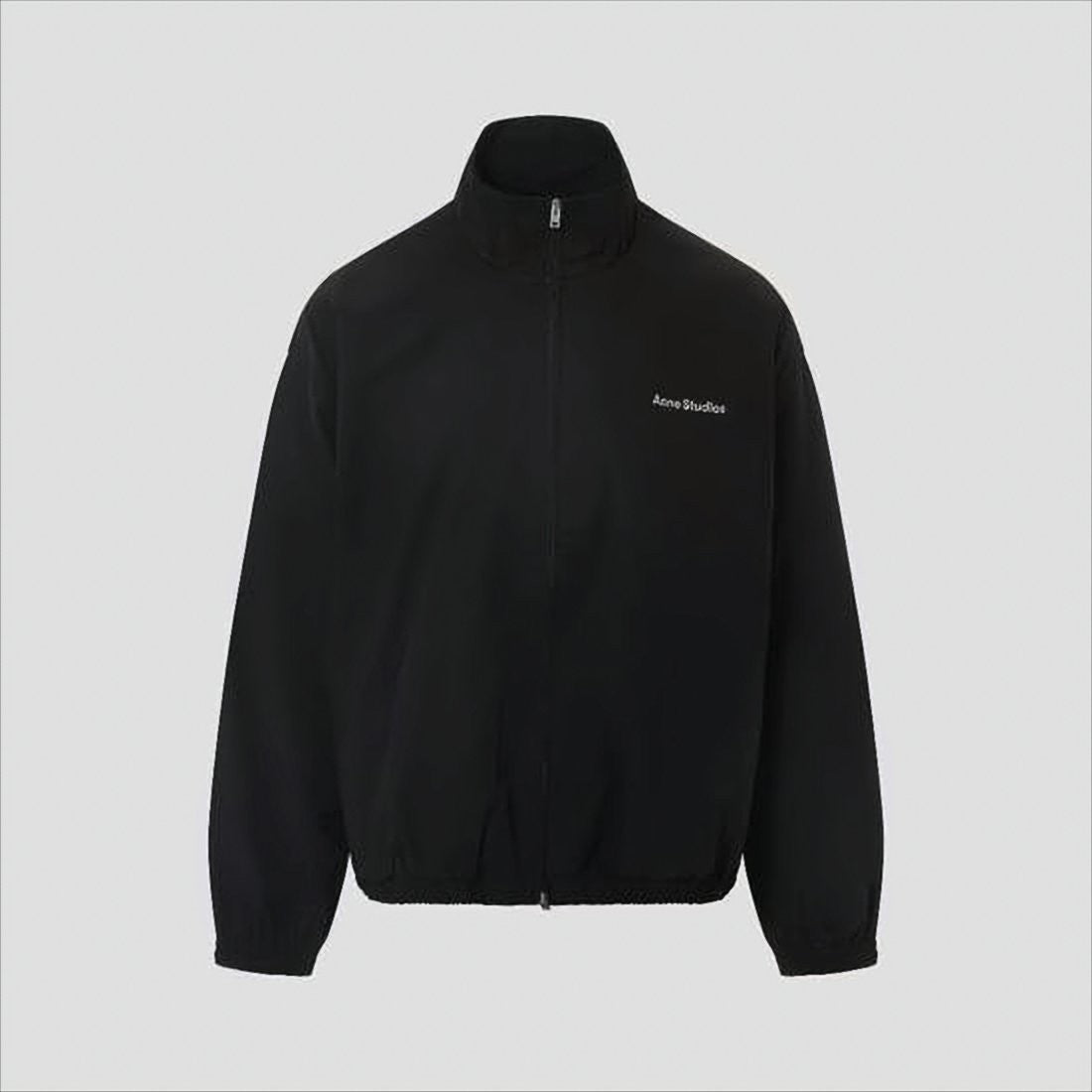 Acne Studios High-Collar Casual Jacket With Logo Detail