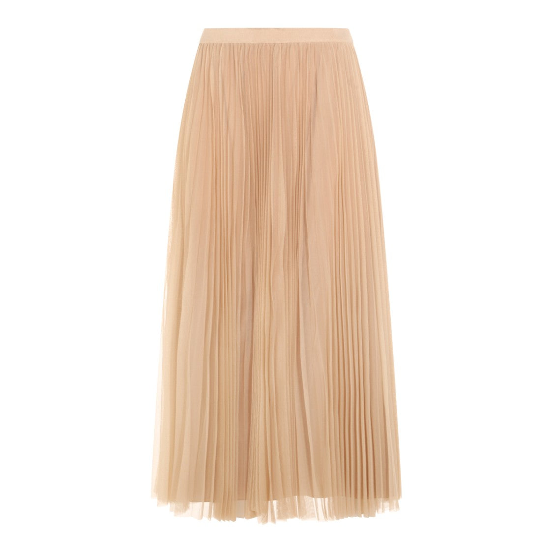 Fabiana Filippi Beige High-Waisted Maxi Skirt