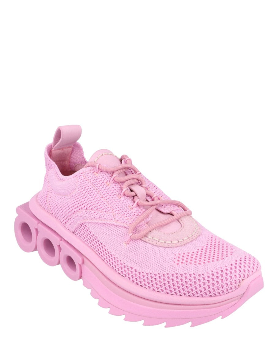 Ferragamo Nima Knit Sneakers