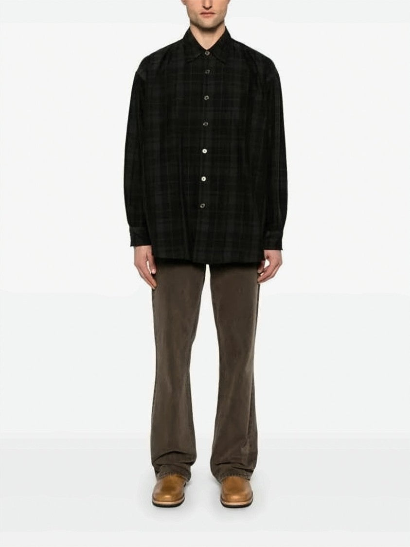 Our Legacy Relaxed Fit Long-Sleeve Shirt With Classic Collar