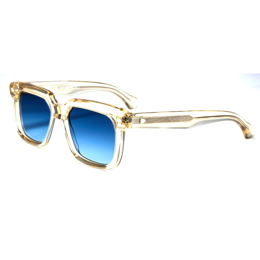 Hug Little Jhonson Translucent Acetate Sunglasses With Textured Metallic Temples