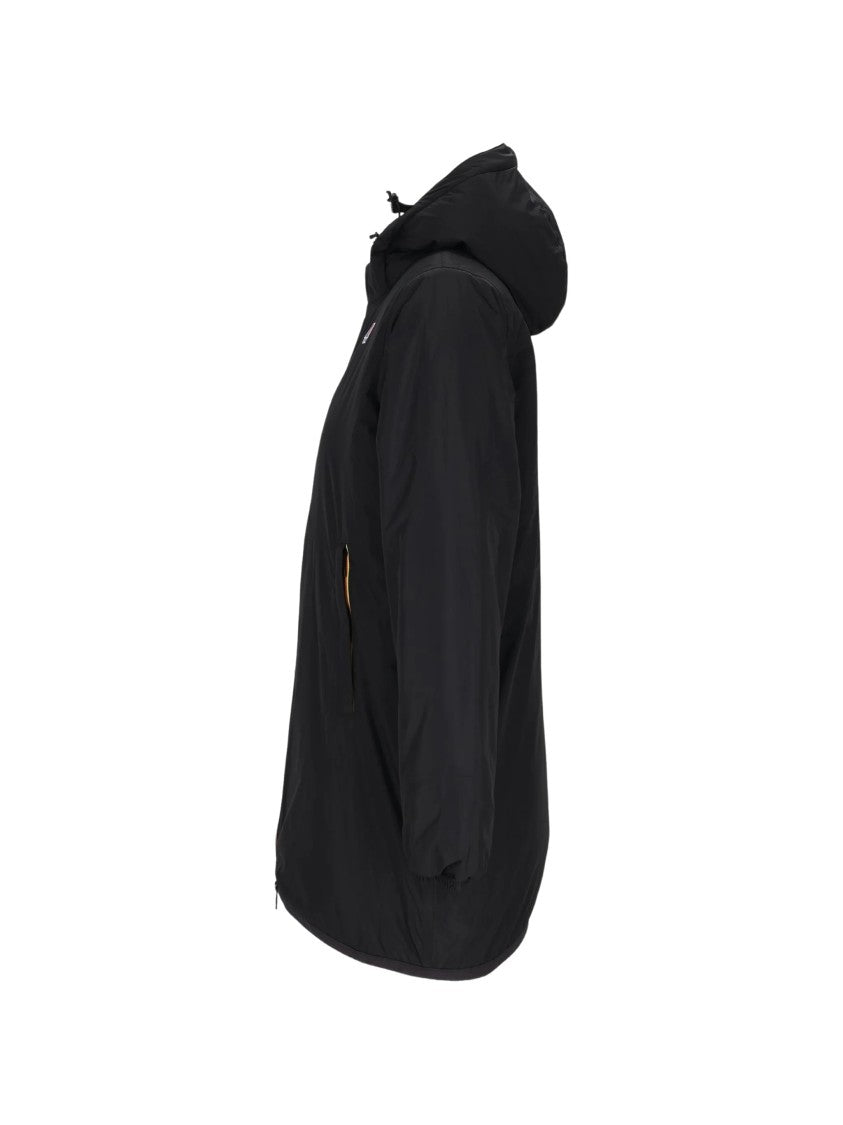 K-Way Jacinthe Orsetto Short Hooded Jacket