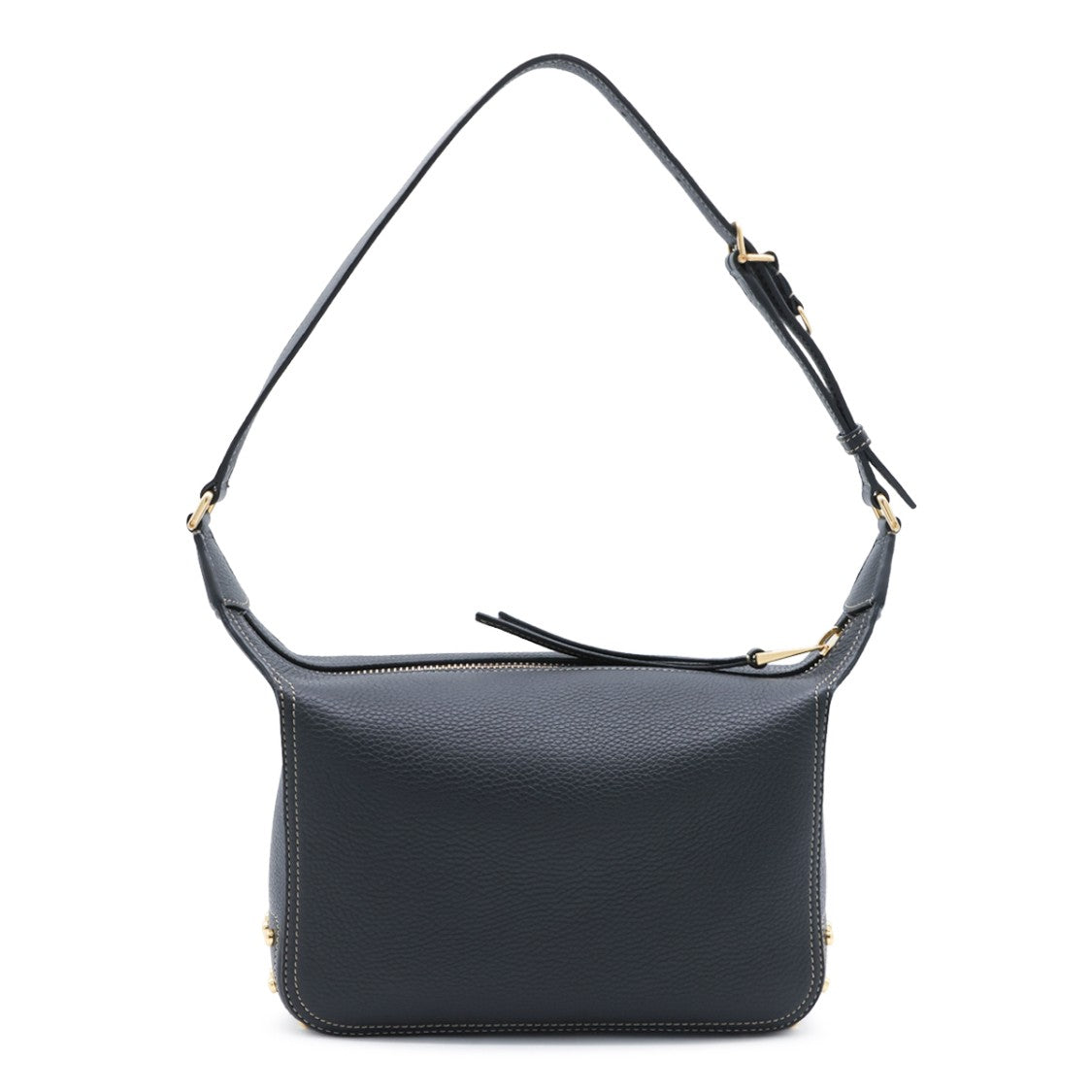 Tod's Structured Pebbled Handbag With Adjustable Strap
