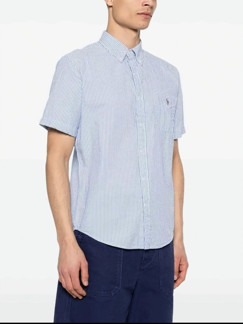 Polo Ralph Lauren Classic Collar Short-Sleeved Striped Shirt