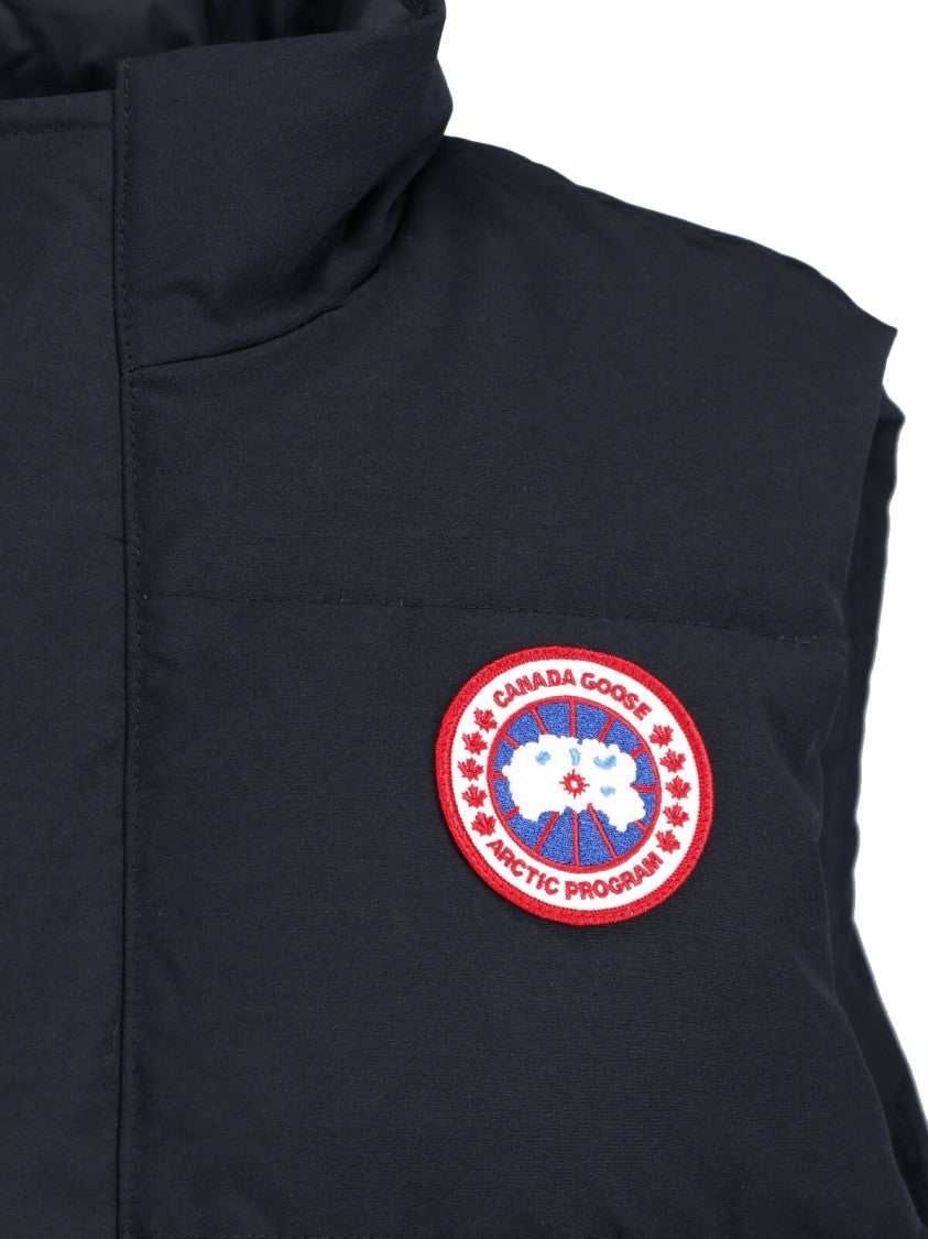 Canada Goose Navy Freestyle Quilted Padded Outerwear Vest