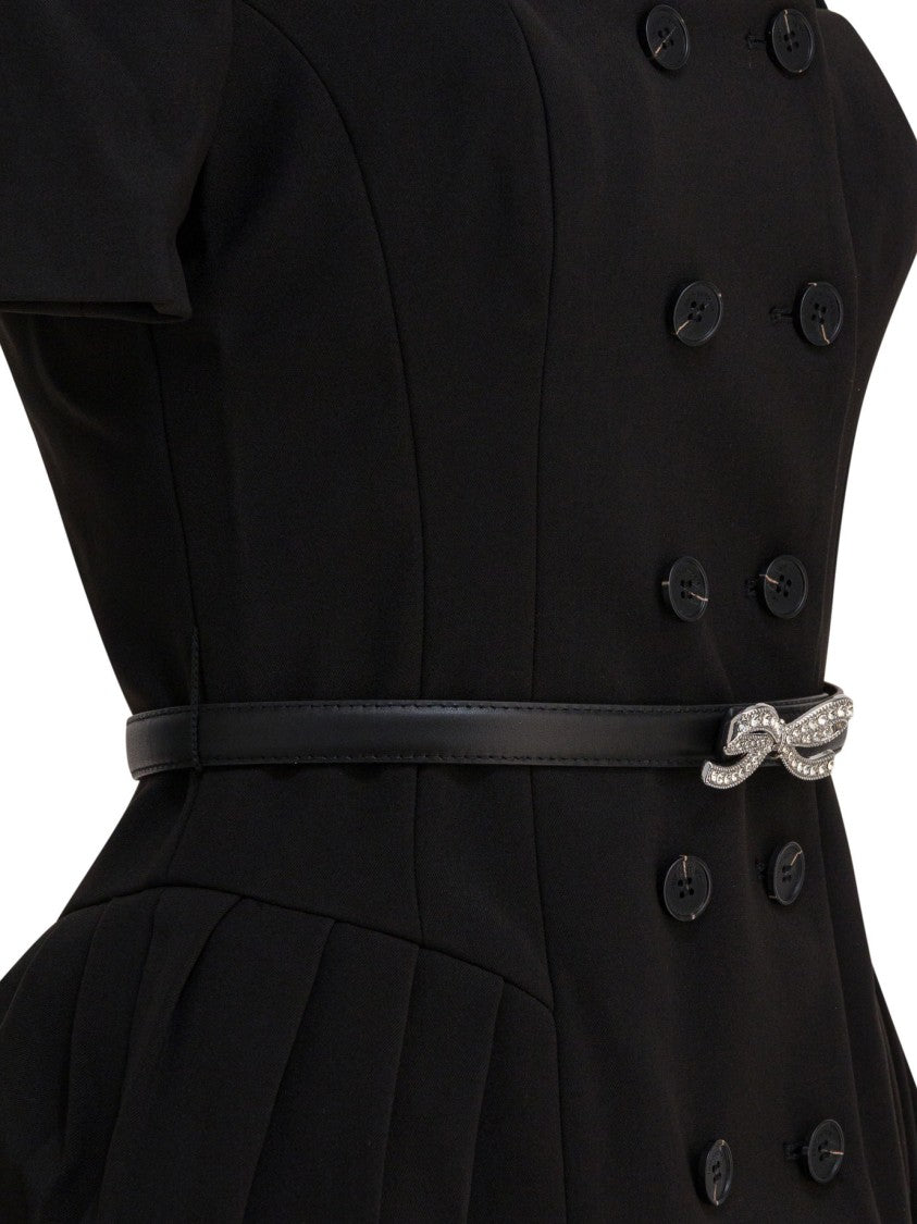 Self-Portrait Short Flared Dress