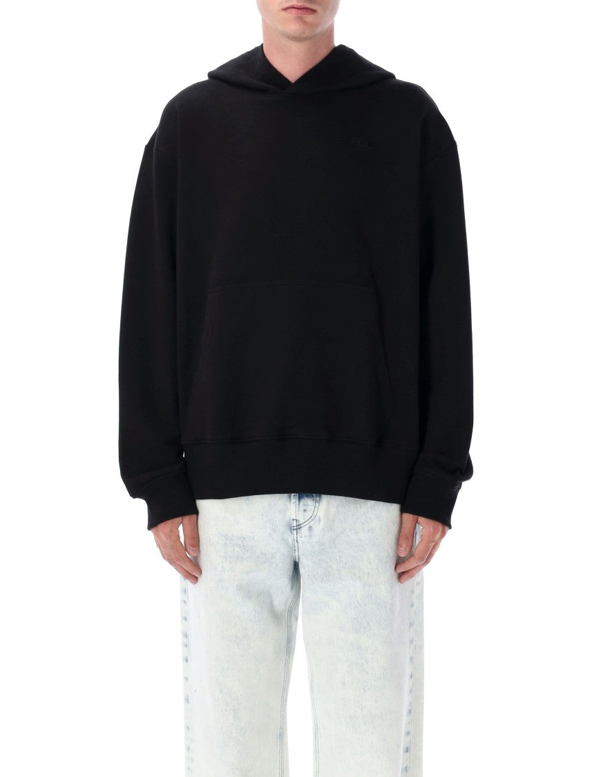Diesel Black S-Macs-Hood-Megoval-D Hoodie