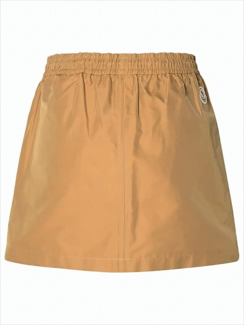 Moncler Short Skirt With Elastic Waistband