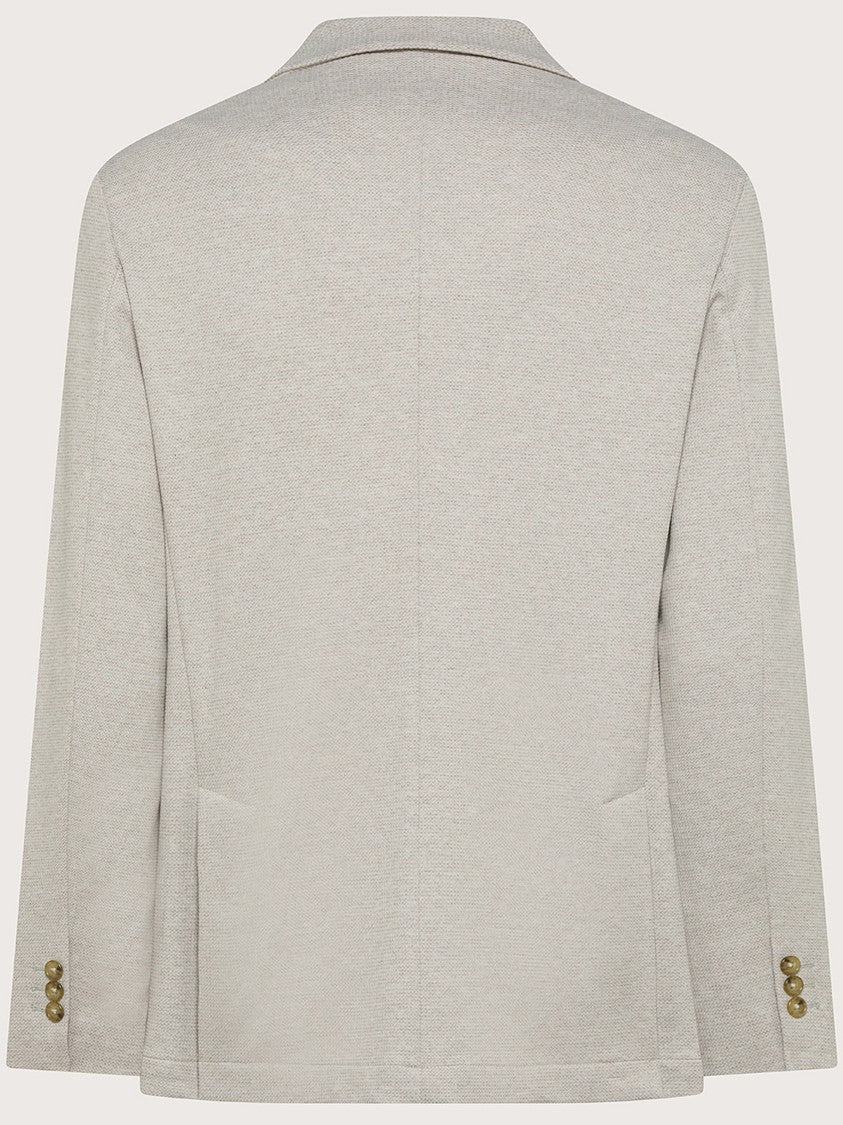 Seventy Venezia Light Beige Tailored Casual Blazer Jacket