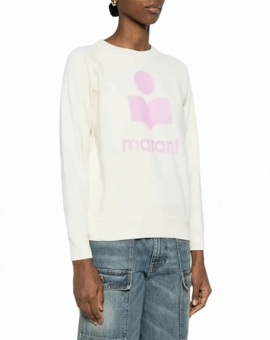 Isabel Marant Relaxed Fit Long-Sleeve Sweatshirt With Graphic Logo