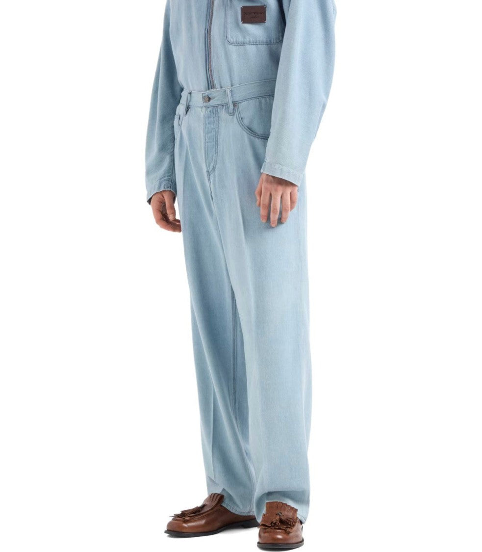 Emporio Armani J74 Light Blue Jeans