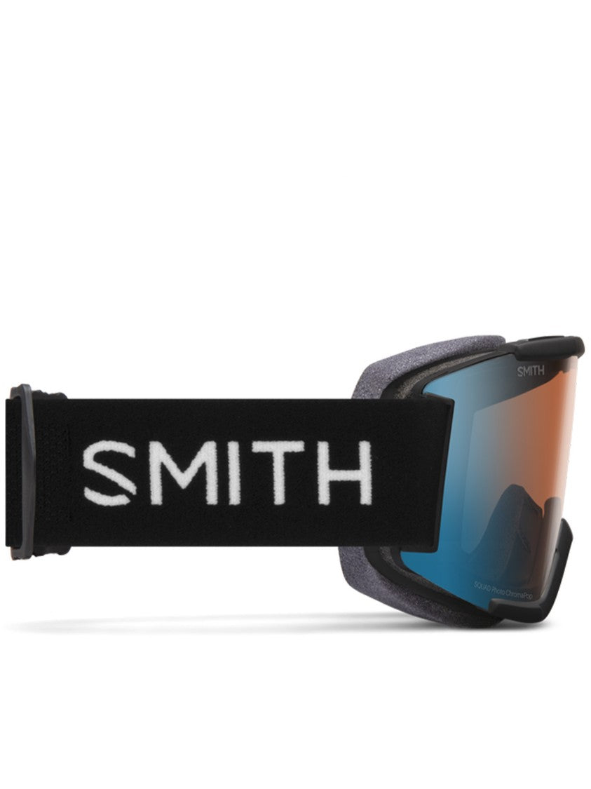 Smith Black Squad Wraparound Blue Ski Goggle