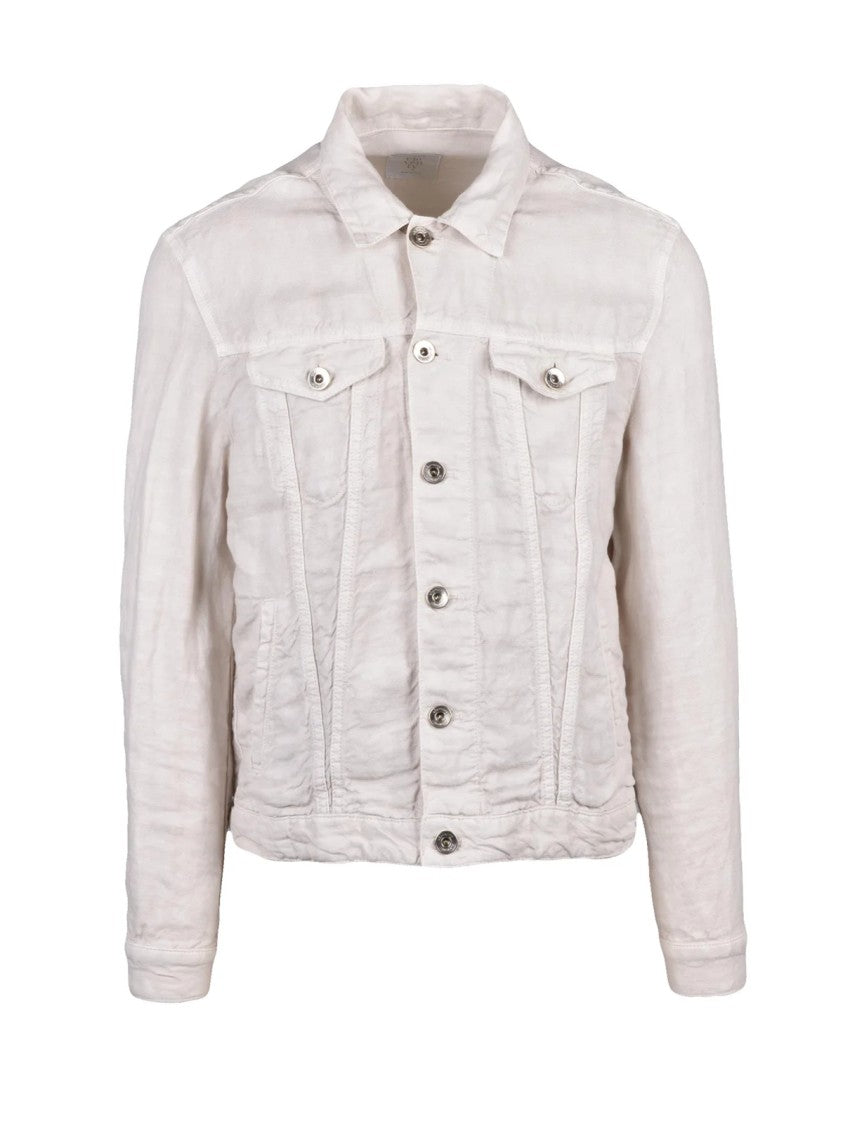 Eleventy Beige Linen Jacket