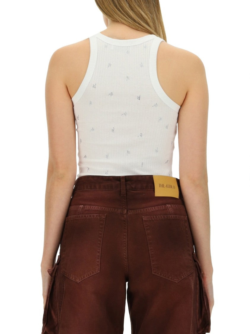 The Attico Tops With Logo