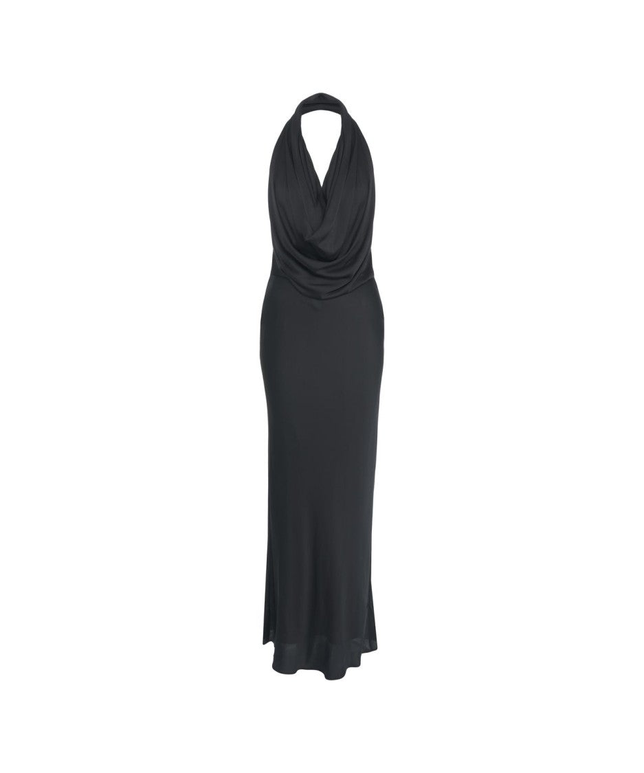 Staud Flowing Draped Maxi Dress
