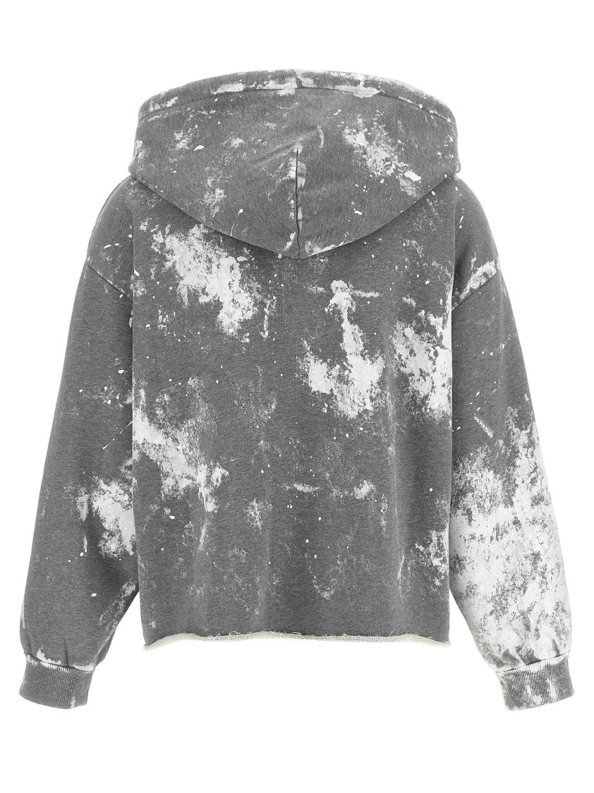 Mm6 By Maison Margiela 'Numeric Signature Mm6' Mélange Hoodie