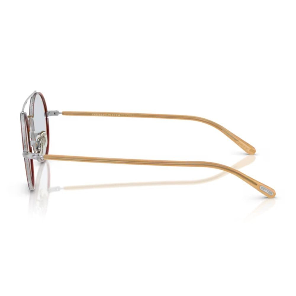 Oliver Peoples Ov1355t Etlin 5036 Silver/ Amber Eyewear