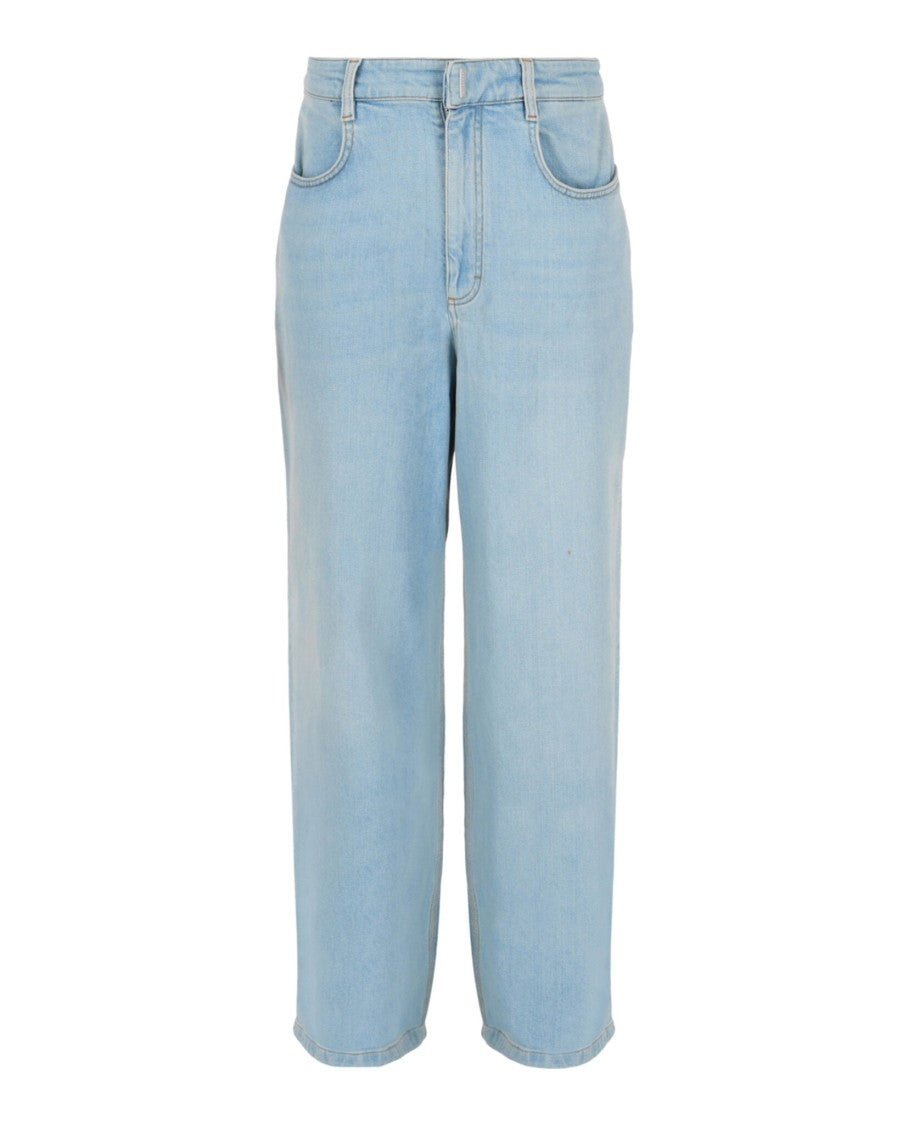 Givenchy Low Crotch Wide-Leg Jeans