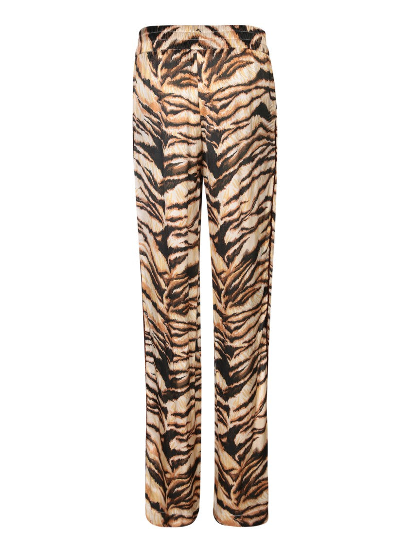 Roberto Cavalli Viscose Multi Trousers