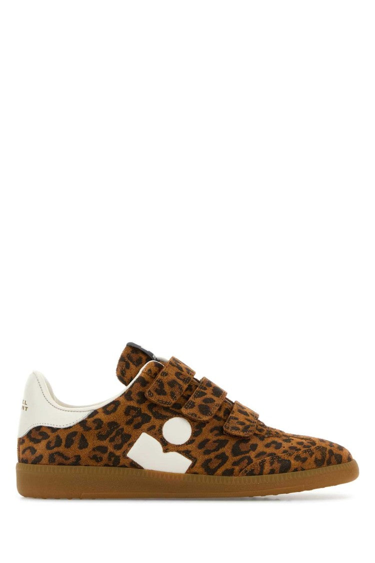 Isabel Marant Printed Suede Sneakers