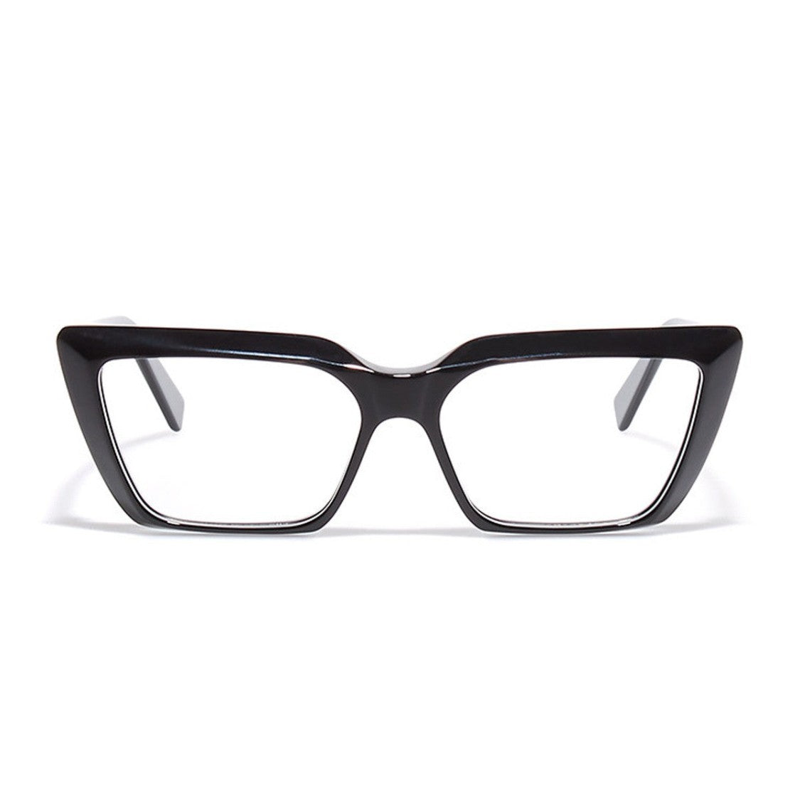 Bob Sdrunk Black Penny Acetate Rectangular Sunglasses