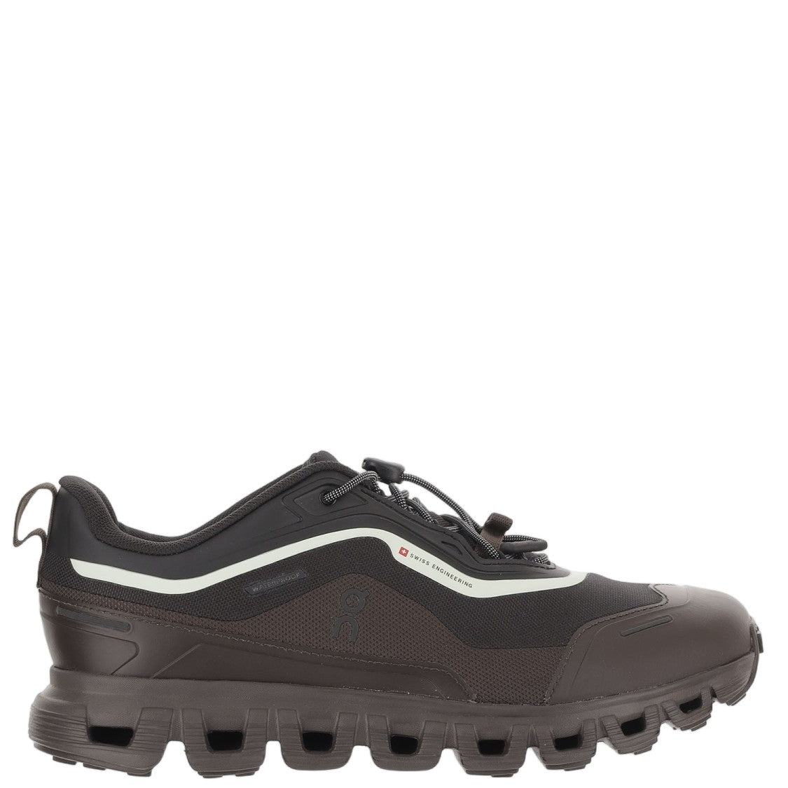 On Running Black Cloud 6 Geo Wp Silk-Nylon Sneakers