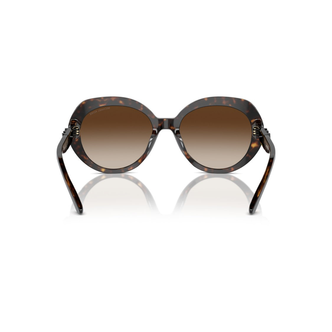 Michael Kors 0Mk2214u Oversized Round Sunglasses With Tortoiseshell Frame