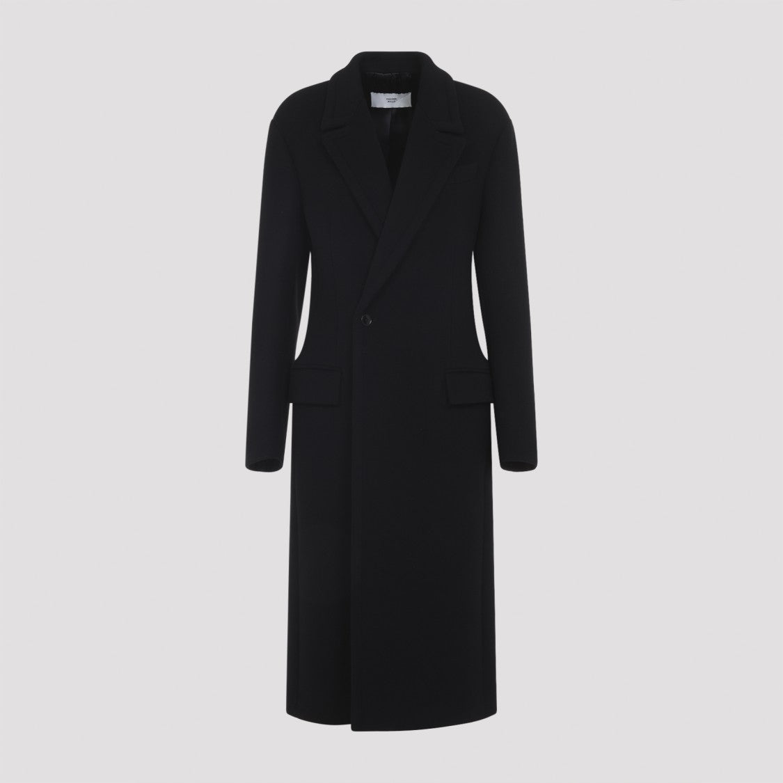 Phoebe Philo Black Cashmere And Wool Blend Coat