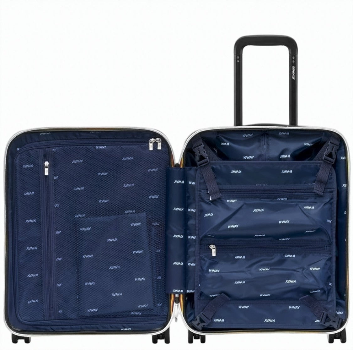 K-Way Eudoxie Logo Polycarbonate Carry On Luggage