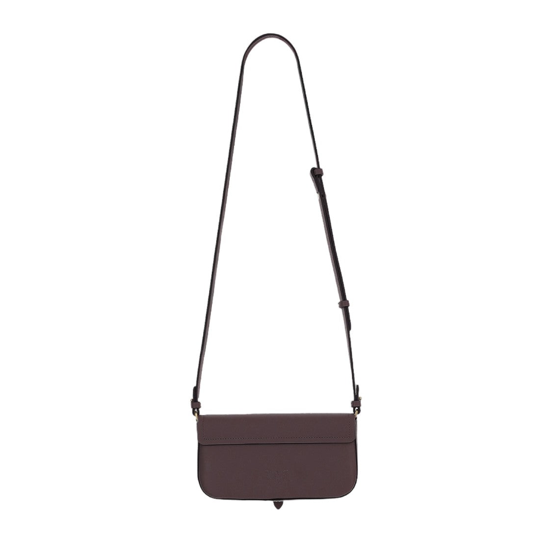 Pinko Saddle Leather Shoulder Bag