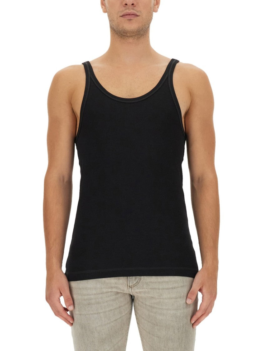 Dolce & Gabbana Ribbed Tank Top