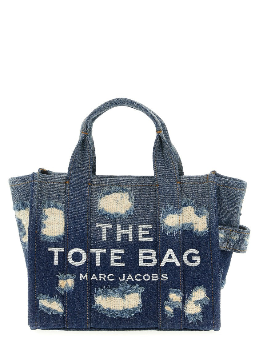 Marc Jacobs Rip And Repair Denim Small Tote Bag