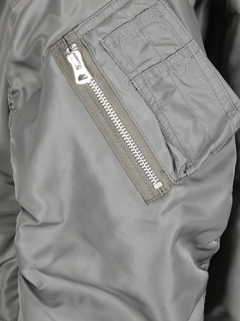 Junya Watanabe Lightweight Nylon Jacket With High Collar And Streamlined Fit