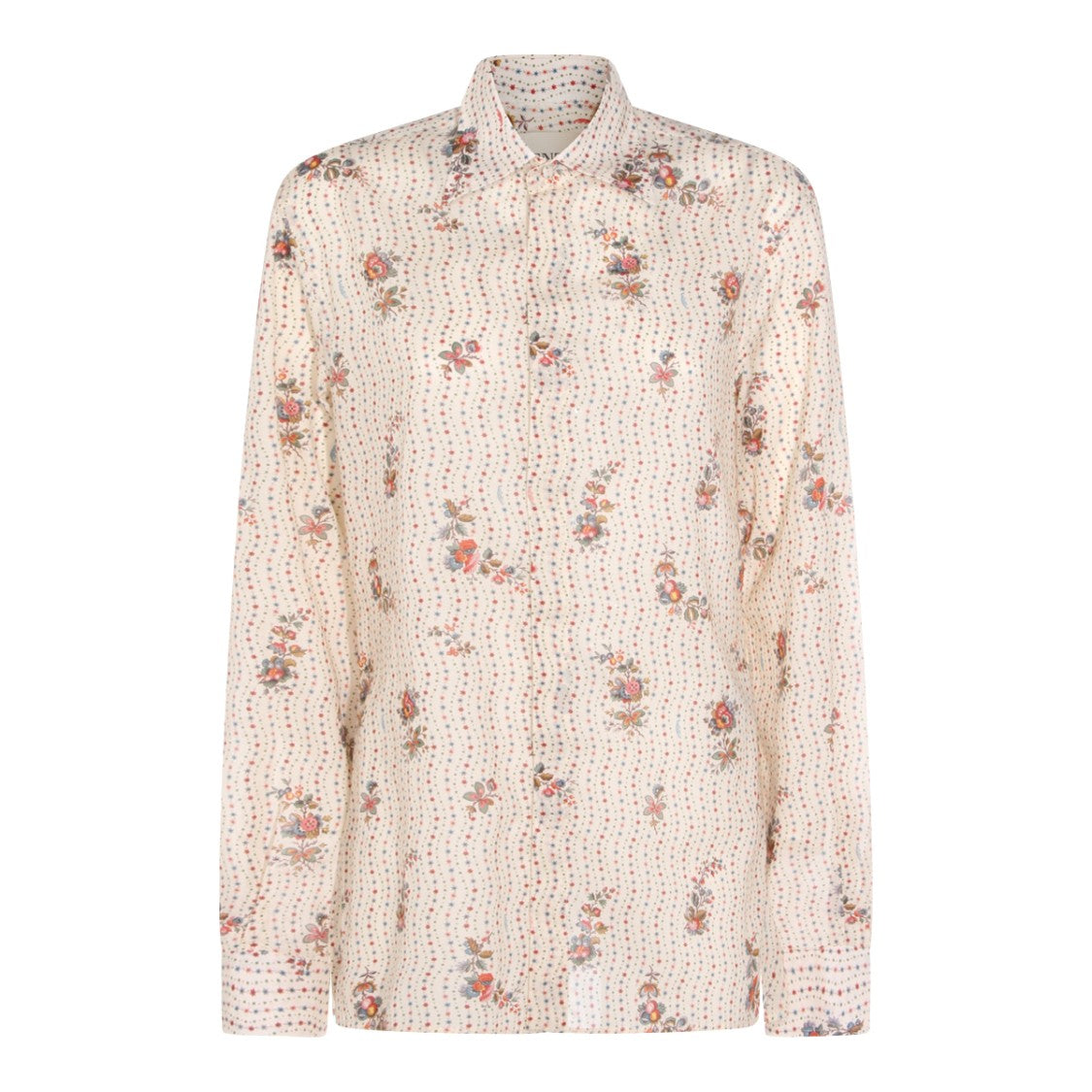 Valentino Red Button-Down Shirt