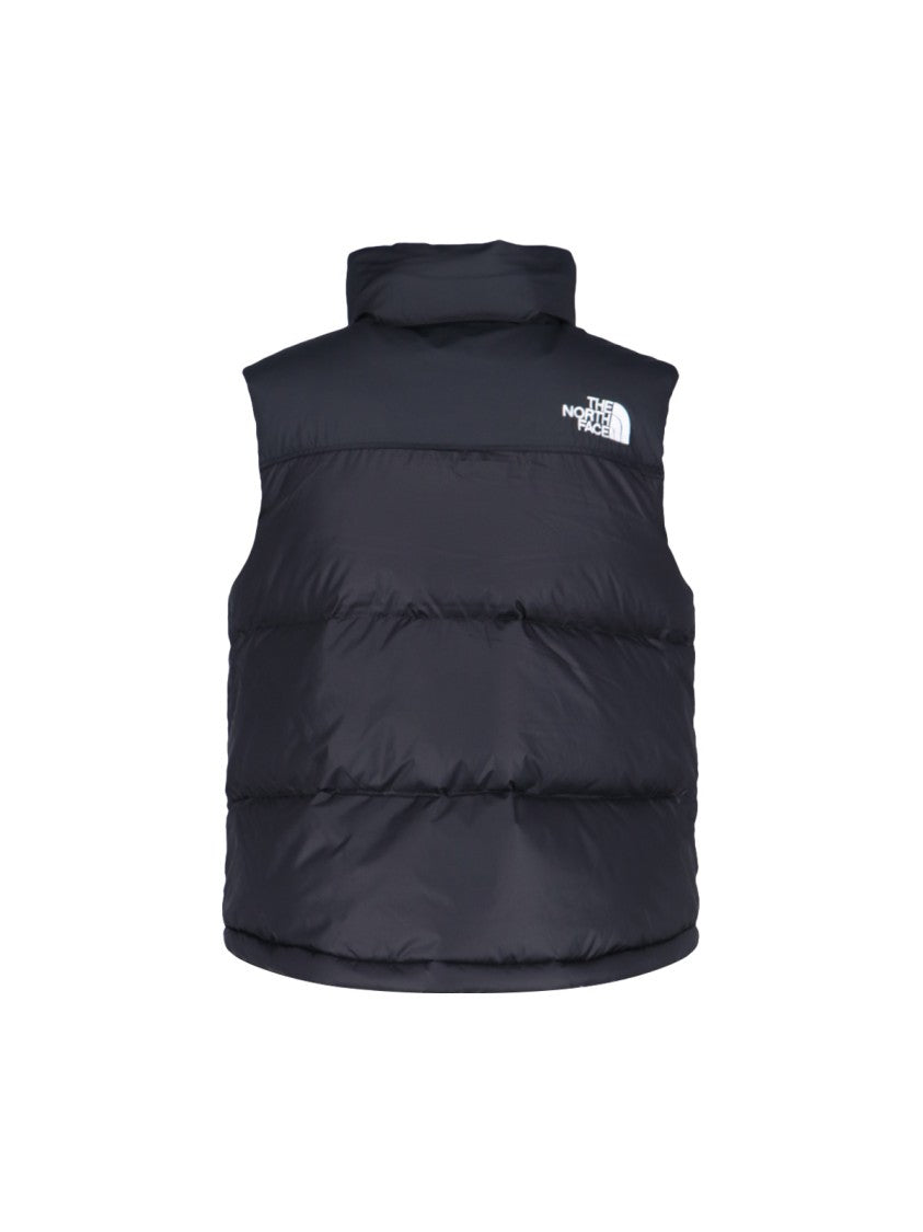 The North Face Retro Nuptse 1996 Padded Gilet In Black