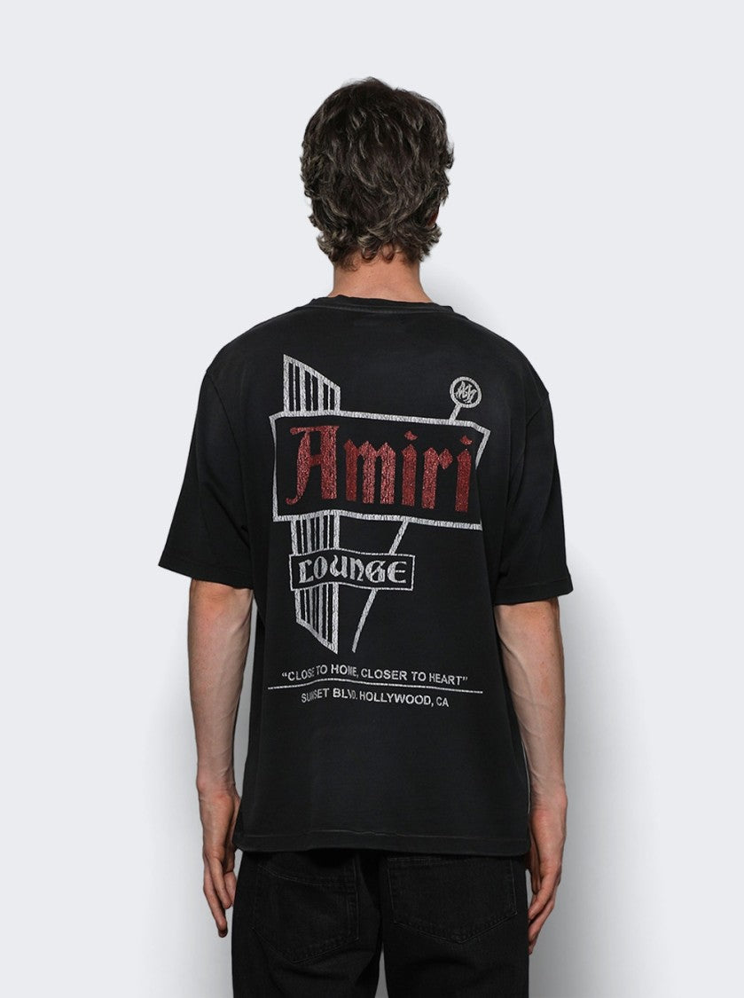 Amiri Vintage Lounge Tee Black
