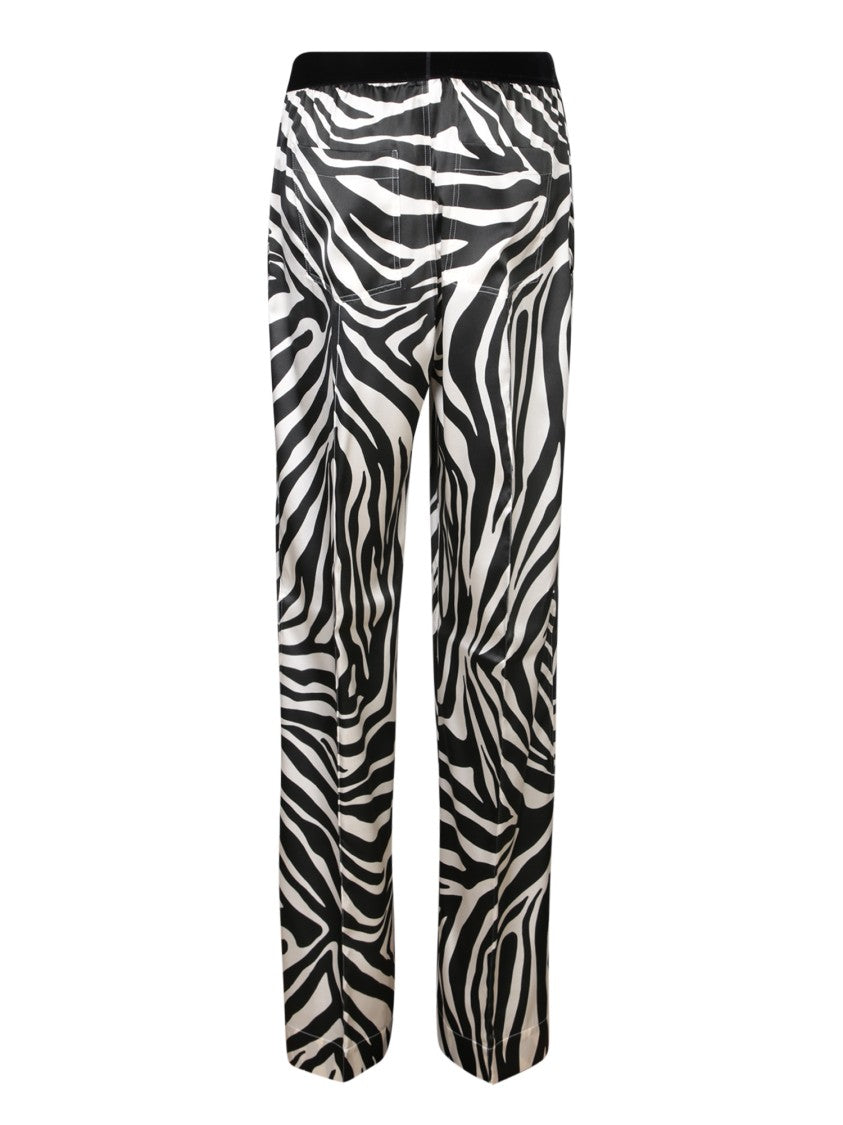 Tom Ford Silk Elastic Waist Trousers