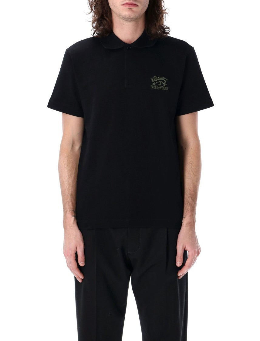 Burberry Short-Sleeved Polo Shirt With Classic Collar